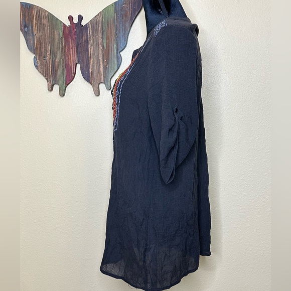 WAPI for plus Embroidered Tunic - Picture 7 of 8